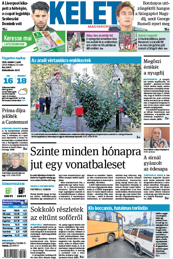 Lapszám: 2025.10.07.