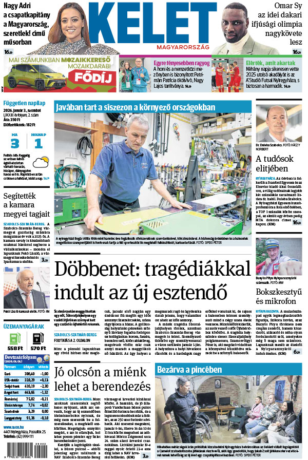 Lapszám: 2026. 01. 03.