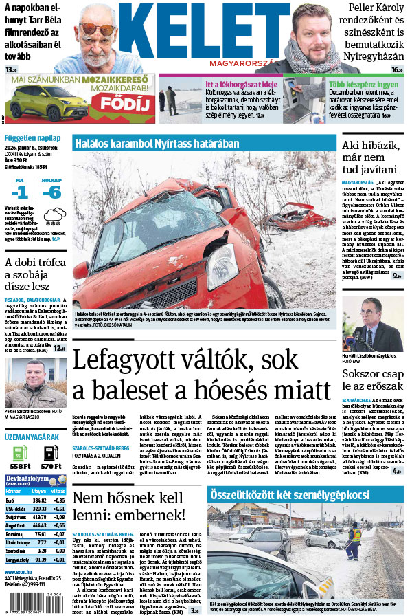 Lapszám: 2026. 01. 08.