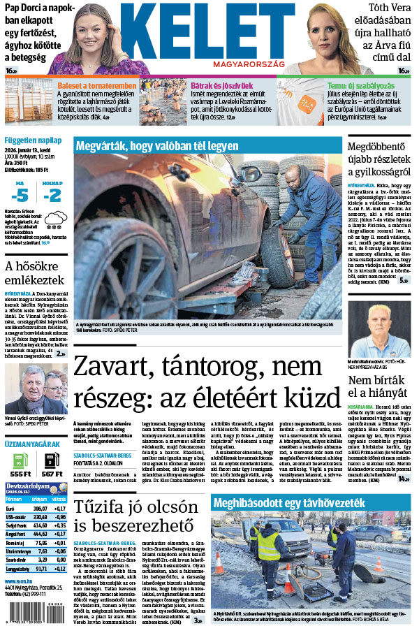 Lapszám: 2026. 01. 13.