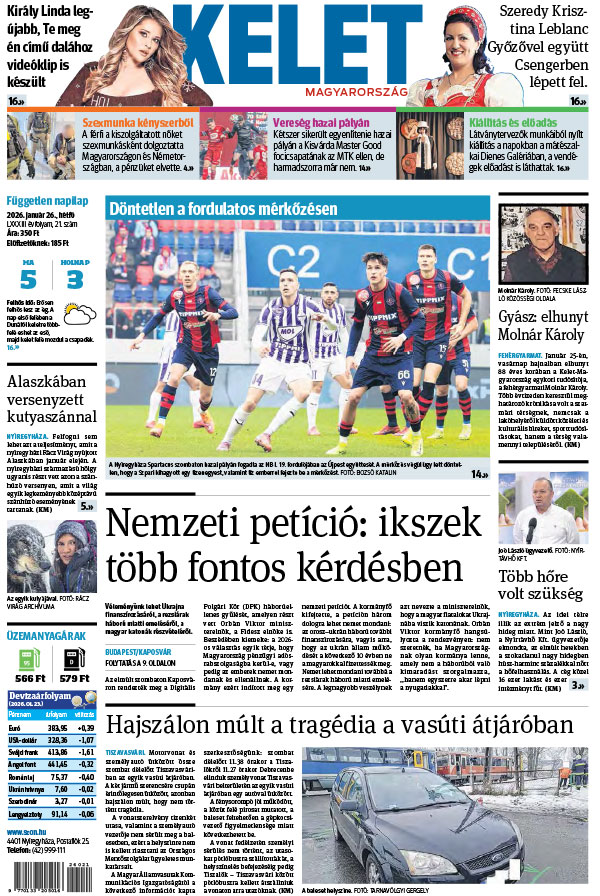Lapszám: 2026. 01. 26.