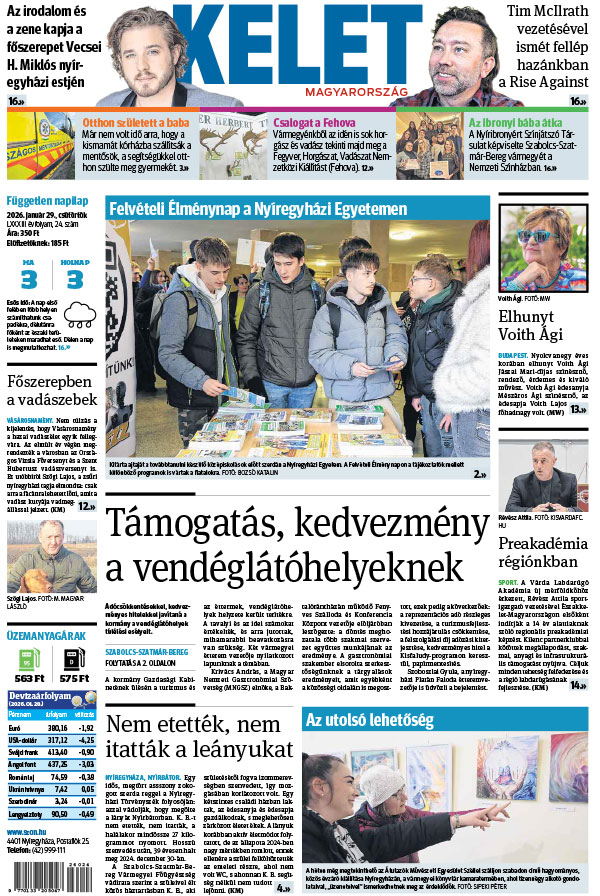 Lapszám: 2026. 01. 29.