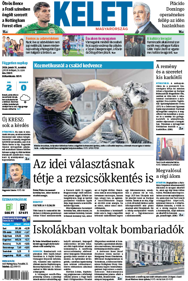 Lapszám: 2026. 01. 31.