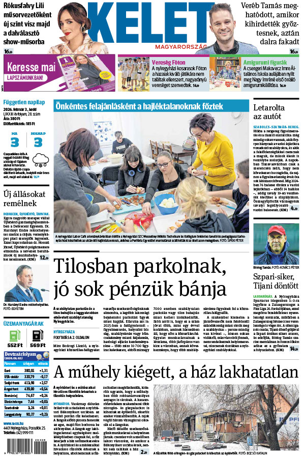 Lapszám: 2026. 02. 03.