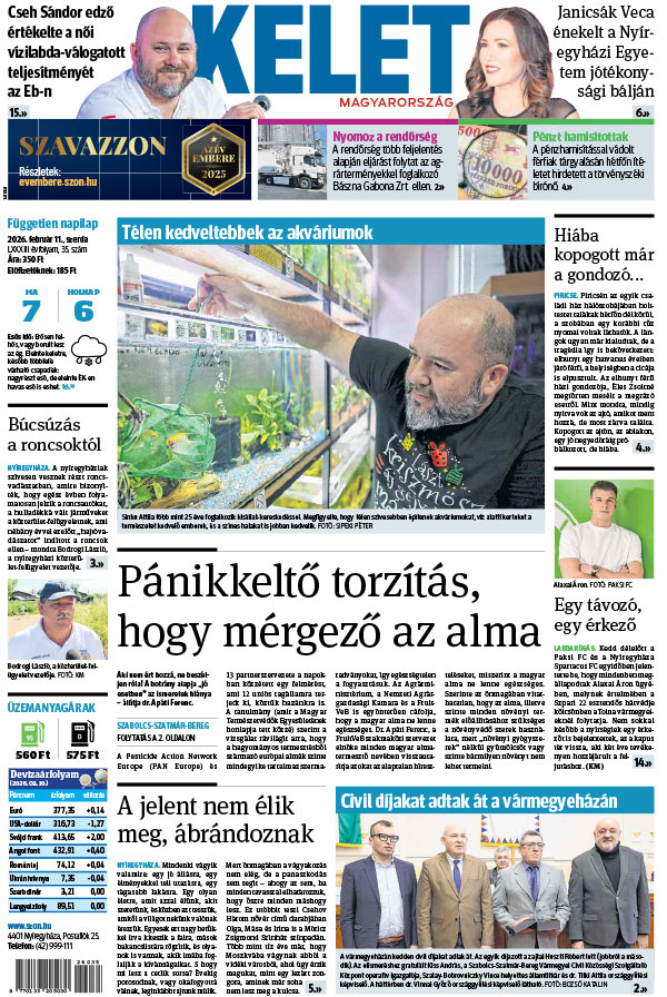 Lapszám: 2026. 02. 11.