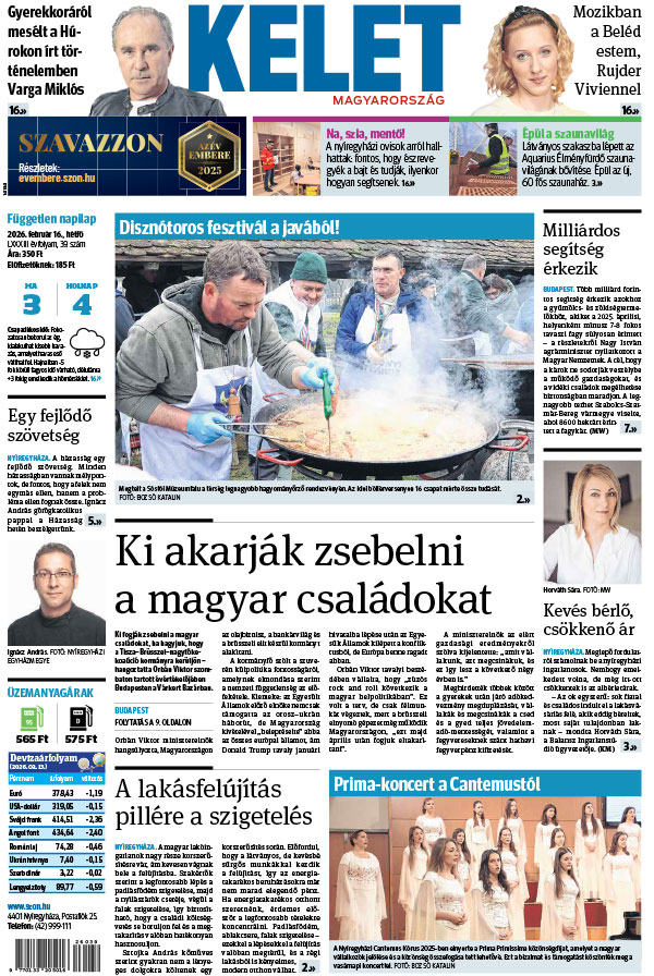 Lapszám: 2026. 02. 16.