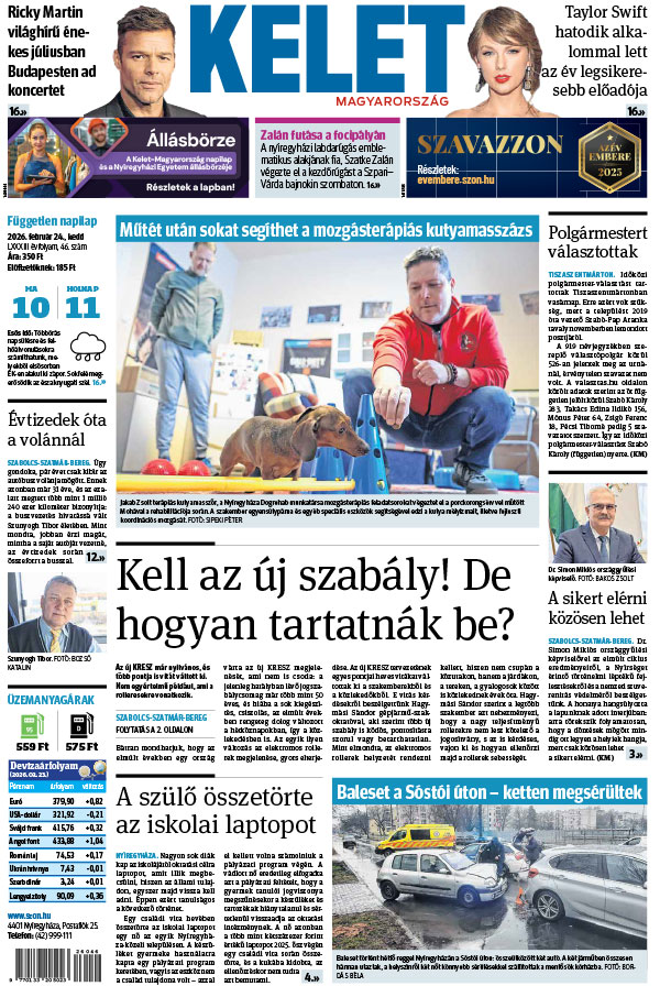 Lapszám: 2026. 02. 24.