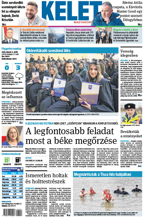 Lapszám: 2026. 02. 02.