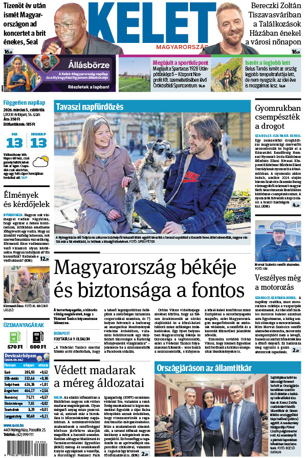 Lapszám: 2026. 03. 05.