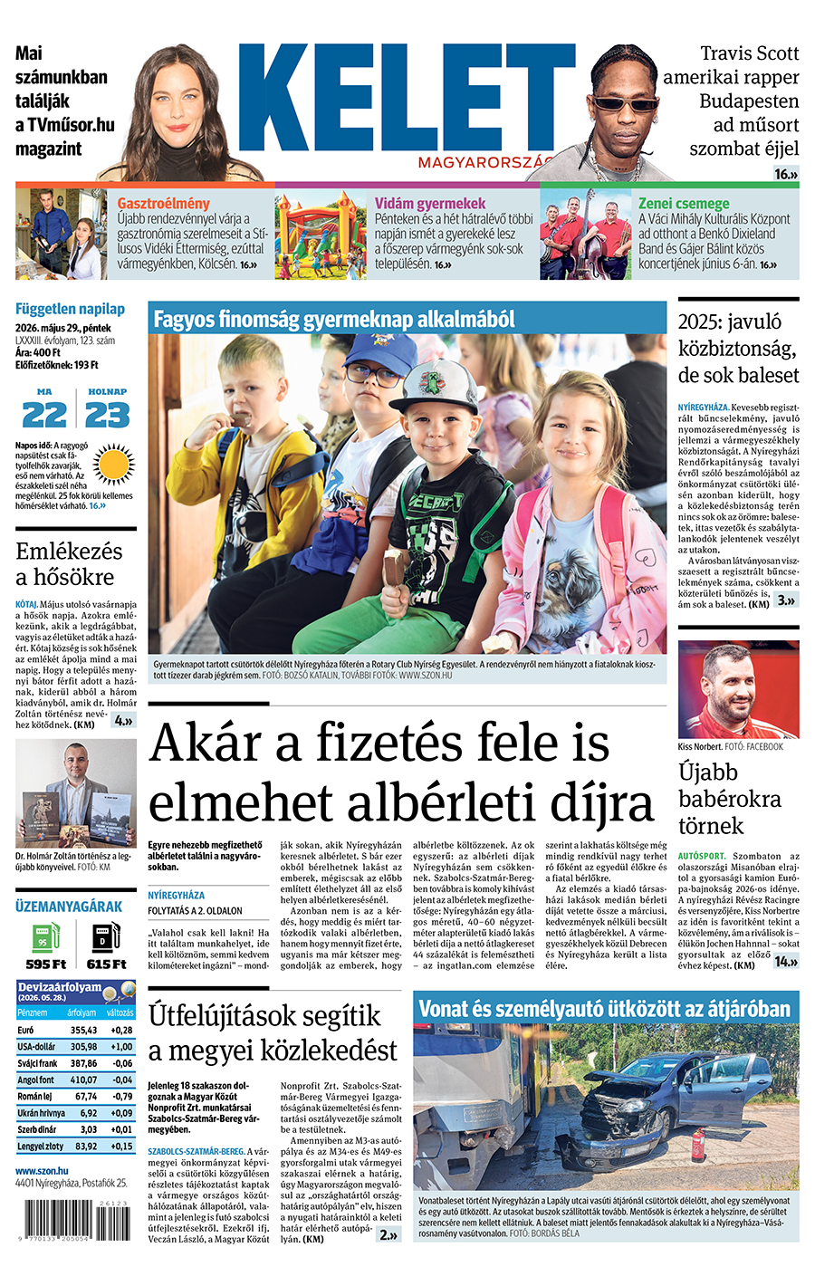 Lapszám: 2026.05.29. + Melléklet