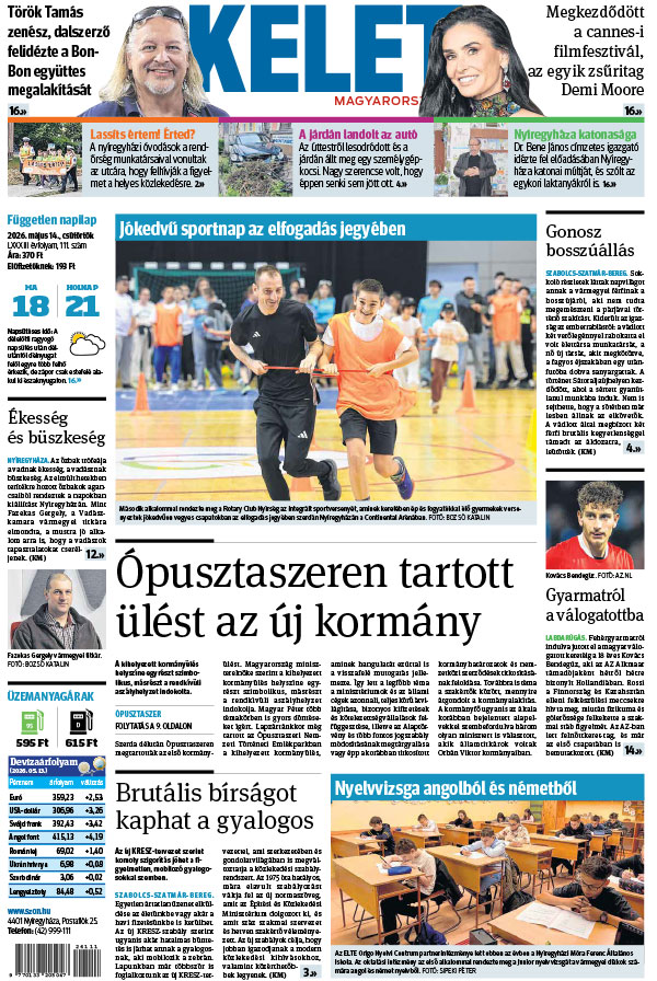 Lapszám: 2026. 05. 14.