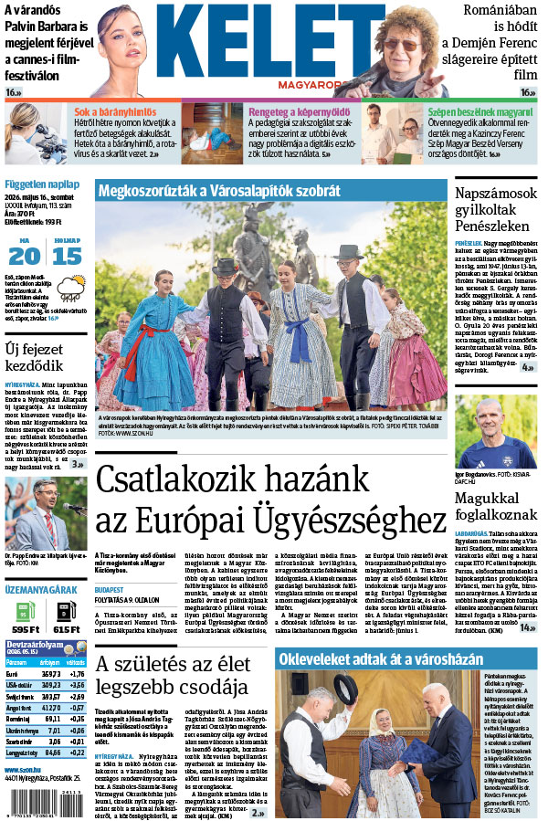 Lapszám: 2026. 05. 16.