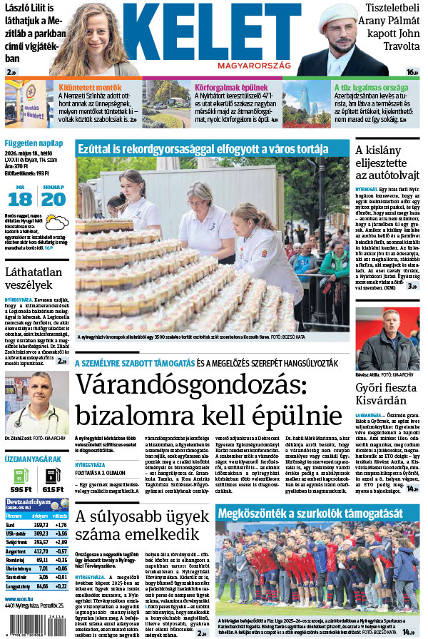 Lapszám: 2026. 05. 18.