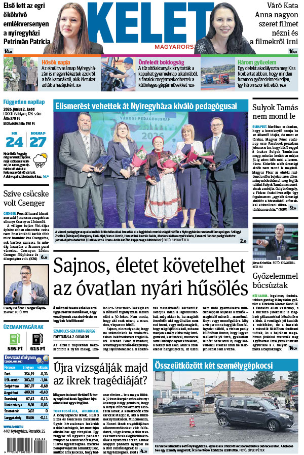 Lapszám: 2026. 06. 02.