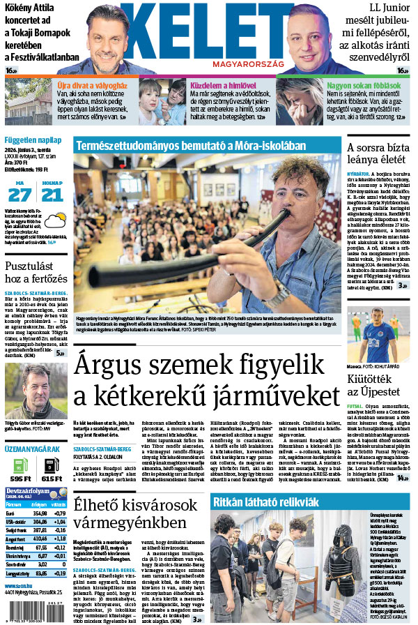 Lapszám: 2026. 06. 03.