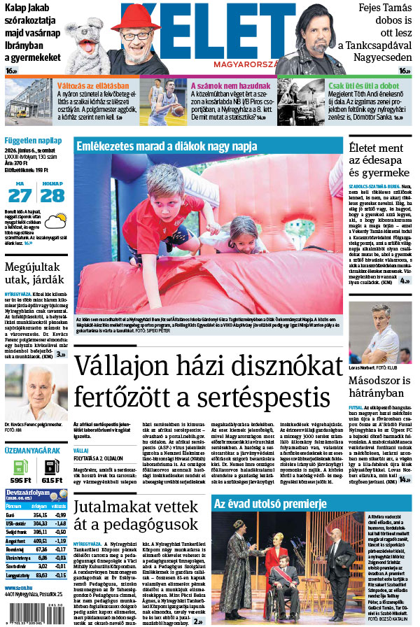 Lapszám: 2026. 06. 06.