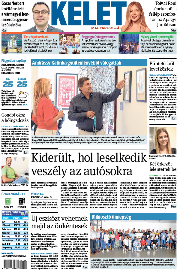 Lapszám: 2026. 06. 13.