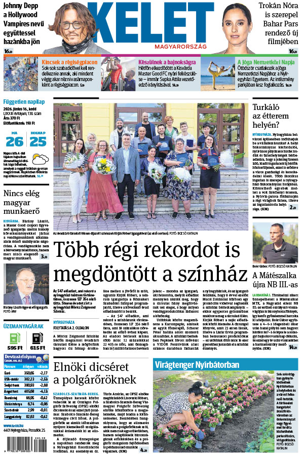 Lapszám: 2026. 06. 16.