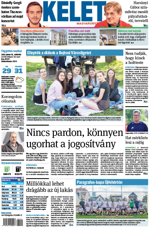 Lapszám: 2026. 06. 18.