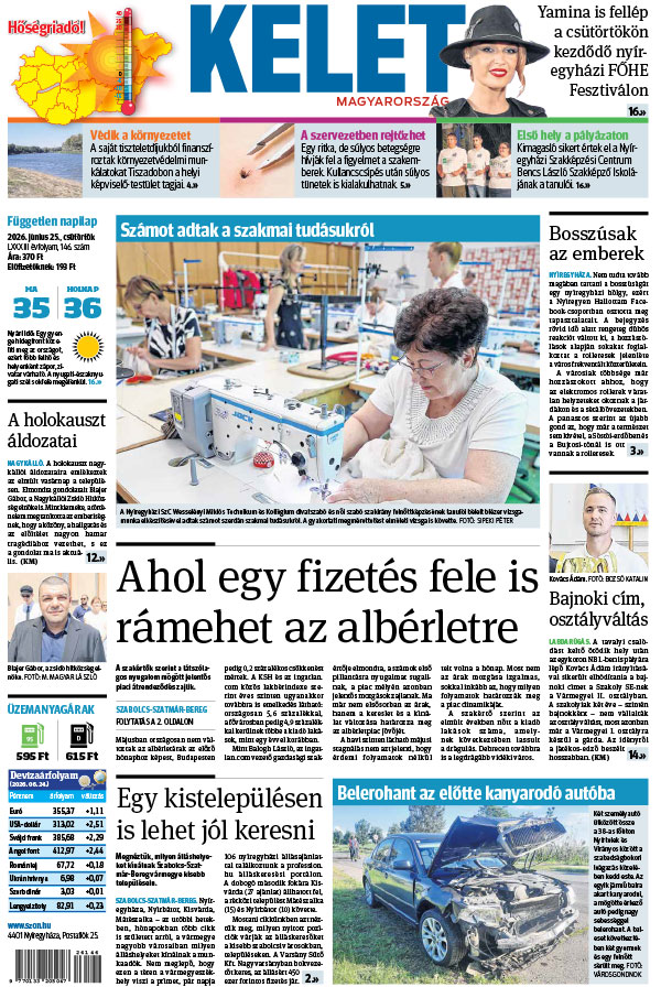 Lapszám: 2026. 06. 25.