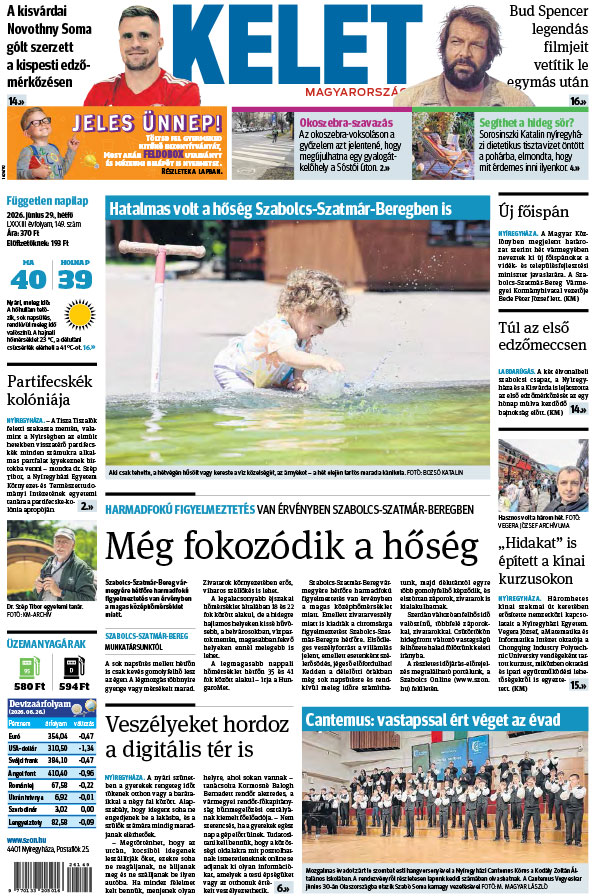 Lapszám: 2026. 06. 29.