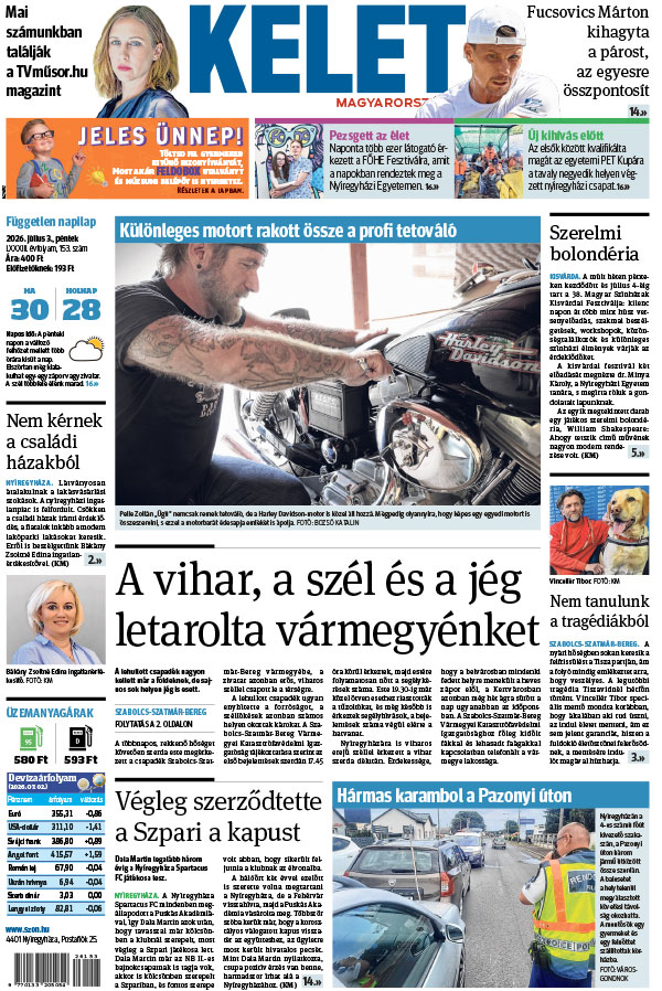 Lapszám: 2026. 07. 03.