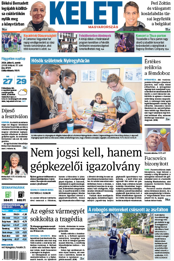 Lapszám: 2026. 07. 08.