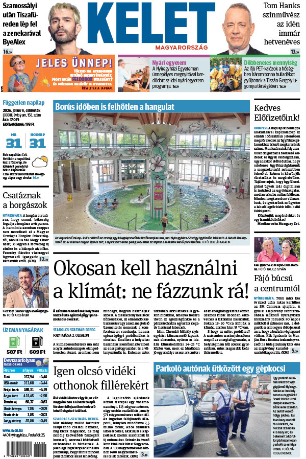 Lapszám: 2026. 07. 09.