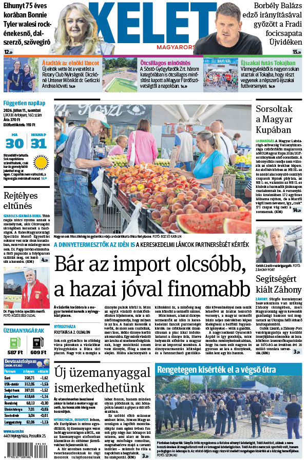 Lapszám: 2026. 07. 11.