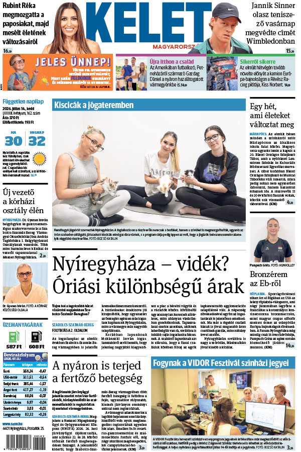 Lapszám: 2026. 07. 14.