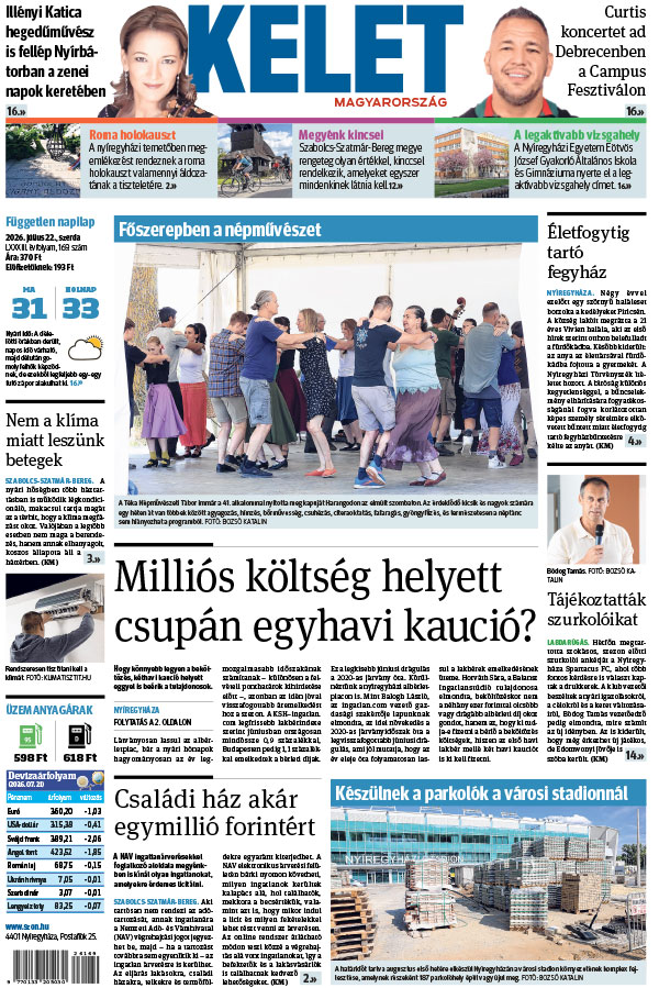 Lapszám: 2026. 07. 22.