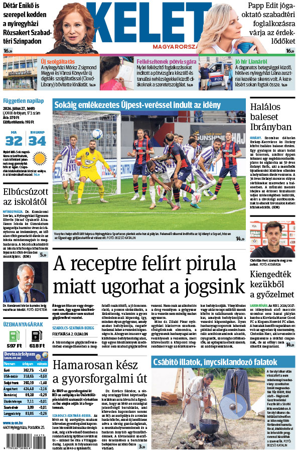 Lapszám: 2026. 07. 27.